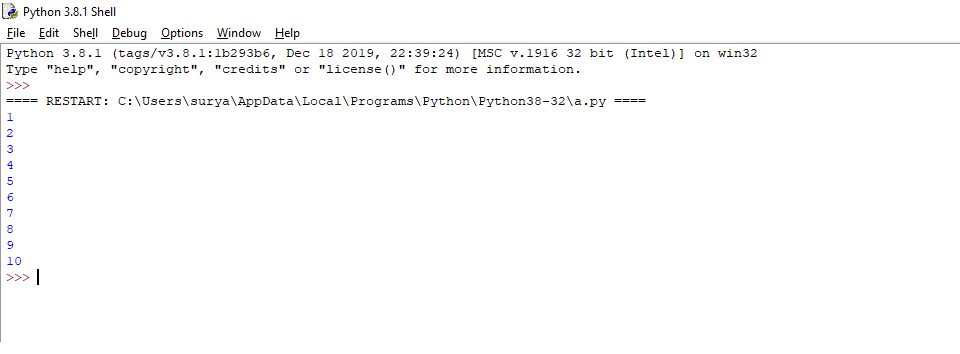 While Loop In Python